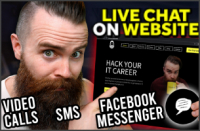 NetworkChuck Video İncelemesi: 3CX Canlı Yardım Facebook ve SMS Entegrasyonu