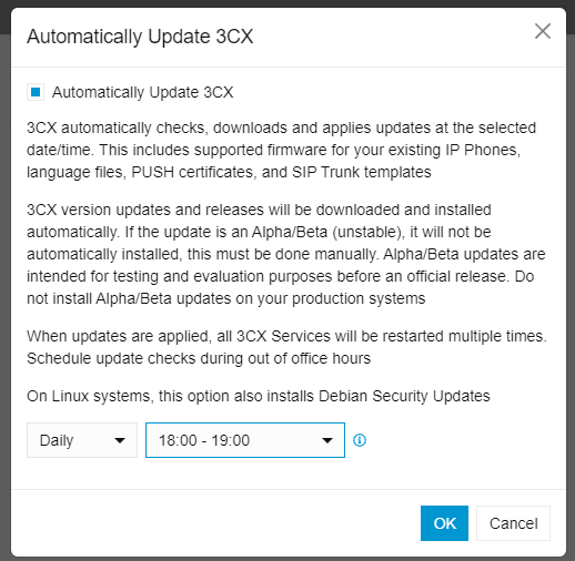 automatic update
